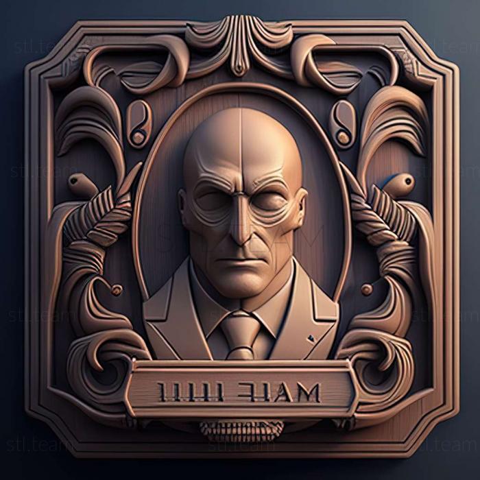 3D model Hitman 2 game (STL)